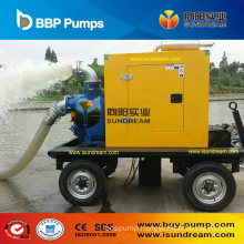 Trailer Mounted Diesel Engine Flooding Control Water Pumps